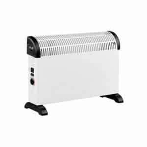 Daewoo Convector Heater 3 Heat Settings 2000 W Safety Cut-Out Function With Thermostat Dial Free Standing – White