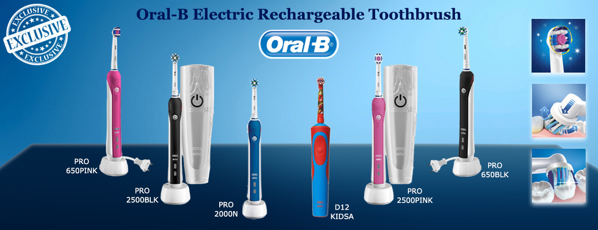 Exclusive Special Offer on Oral-B Electric Recharge Toothbrush