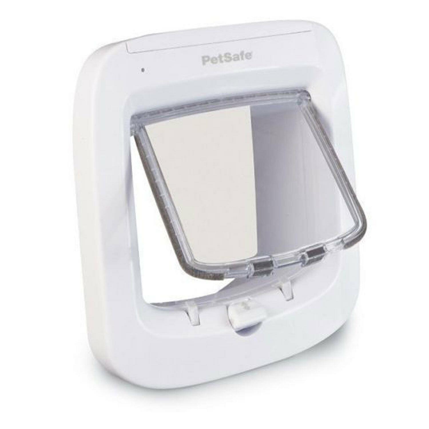 Petsafe Microchip Cat Flap 4 Way Lock Easy Program Pet Door