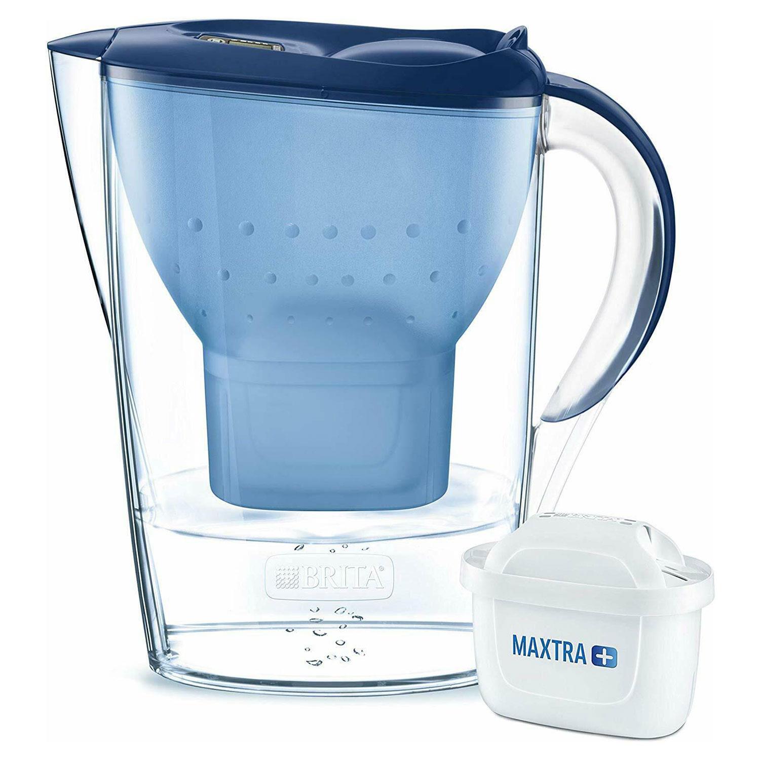 Brita Marella Cool MAXTRA+ Plus 2.4L Water Filter Fridge Jug + 1 ...