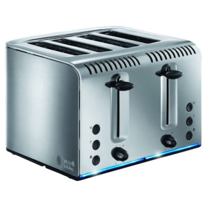 Russell Hobbs Buckingham 4-Slice Toaster 20750 - Brushed Stainless Steel