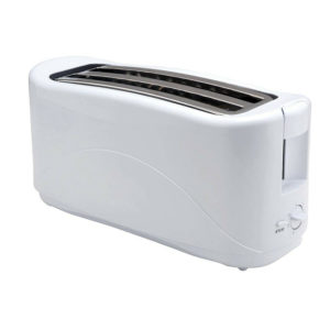 Infapower Cool Touch 4 Slice Toaster With 7 Levels of Browning, White