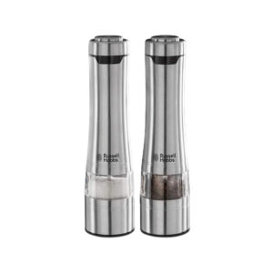 Russell Hobbs Electric Salt And Pepper Grinder Stainless Steel – Silver