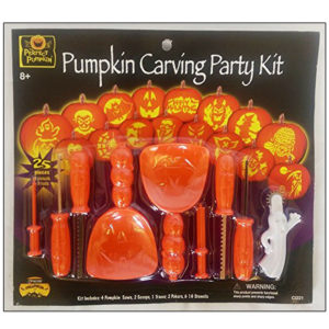 Halloween Pumpkin Carver Carving Stencils Cutting Tools Kit Decotation