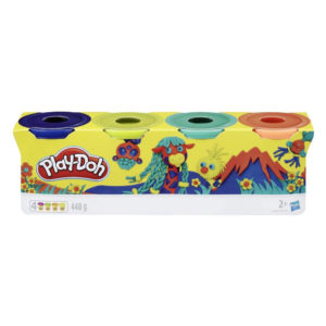 Play Doh 4 Pack of Wild Non Toxic colors