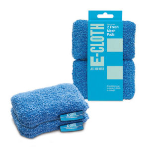 E-Cloth Fresh Mesh Pad 2pk – Blue