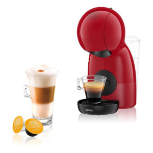 Krups Nescafe Dolce Gusto Piccolo XS Manual Coffee Machine 1600 W 0.8 Litres – Dark Red
