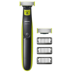 Philips OneBlade Wet And Dry Hair Trimmer For Face Trim, Edge, Shave – Lime Green