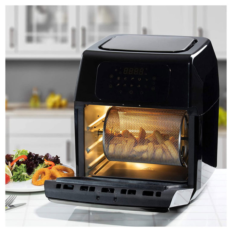 Daewoo Rotisserie Air Fryer Oven 12 Litres - Black | BuysBest