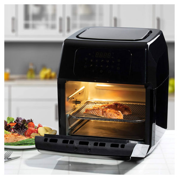Daewoo Rotisserie Air Fryer Oven 12 Litres - Black | BuysBest