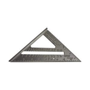 Silverline 7 Inch Aluminum Alloy Roofing Square (185 mm x 182 mm x 258 mm) - Silver