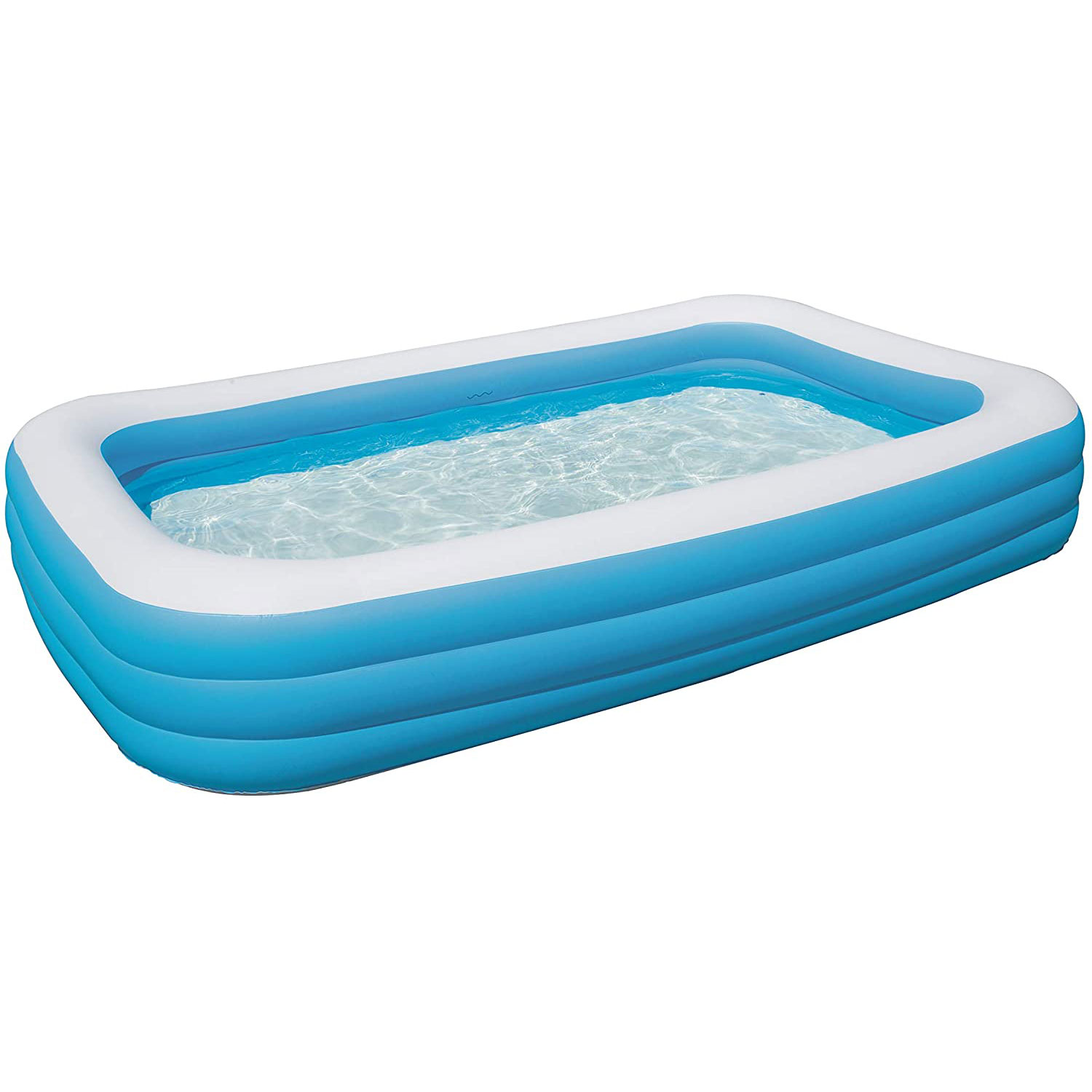 Bestway Deluxe Rectangular Family Garden Swimming Pool 10 ft/305 x 183 ...