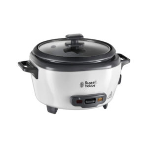 Russell Hobbs Medium Rice Cooker And Steamer Serves Up To Six 300 W - White