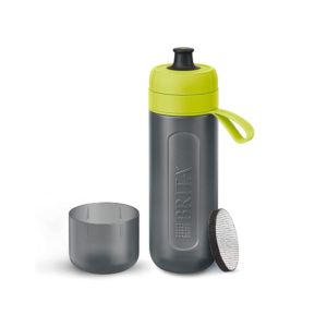 Brita Fill & Go Active Water Filter Bottle With 1 MicroDisc Filter 600ml – Lime