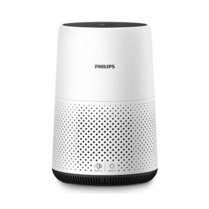 Philips Series 800 Compact Air Purifier with Real Time Air Quality Feedback Anti-Allergen – White/Black