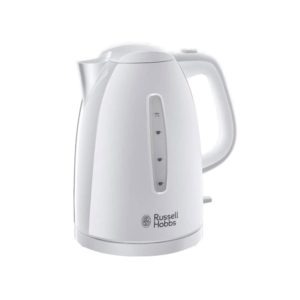 Russell Hobbs Textures Plastic Kettle 3000 W 1.7 Litres - White