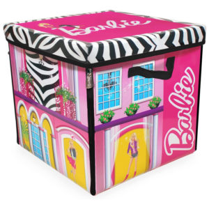 Barbie Dream House Zip Bin And Playmat Square - Multicolour