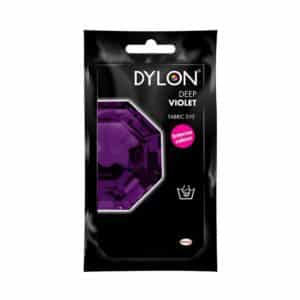 Dylon Hand Fabric Dye Sachet For Clothes And Soft Furnishings 50g - Deep Violet