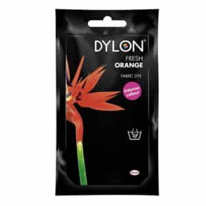Dylon Hand Fabric Dye Sachet For Clothes And Soft Furnishings 50g – Fresh Orange