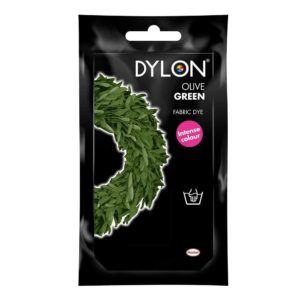 Dylon Hand Fabric Dye Sachet For Clothes And Soft Furnishings 50g - Olive Green