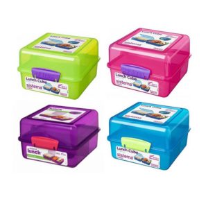 Sistema Trends Lunch Cube 1.4 Litre – Assorted Colours