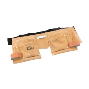 Draper Redline Double Tool Pouch Leather