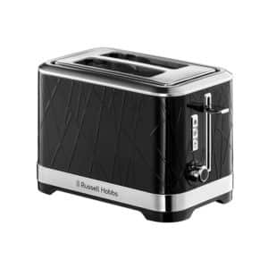 Russell Hobbs Structure 2 Slice Toaster With Stainless Steel Accents - Black