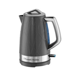 Russell Hobbs Structure Electric Kettle 3000 W 1.7 Litre - Grey