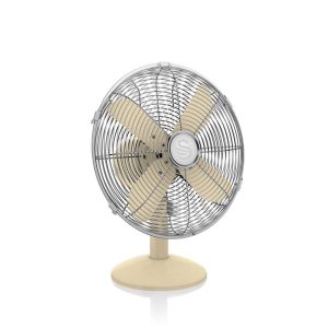 Swan Retro 12 Inch Desk Fan Cream