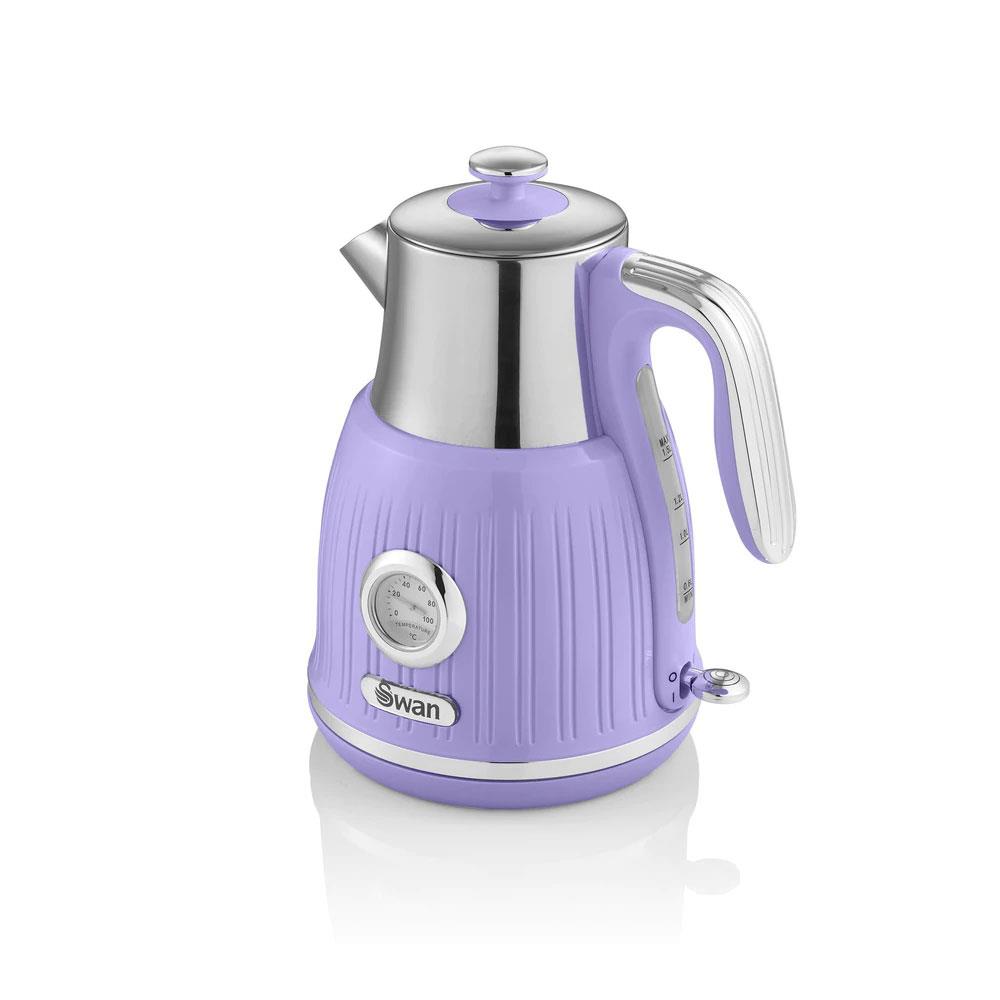 SWAN SK31040PURN 1.5L Retro jug kettle purple Brand New - Kettle and  Toaster Man