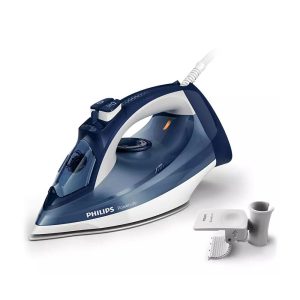 Philips PowerLife Steam Iron SteamGlide Soleplate 2400 W 320ml Water Tank - Blue And White