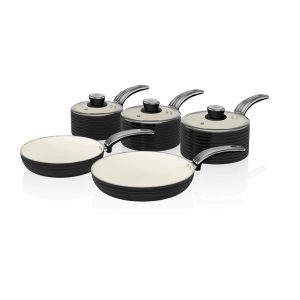 Swan Retro 5 Piece Pan Set