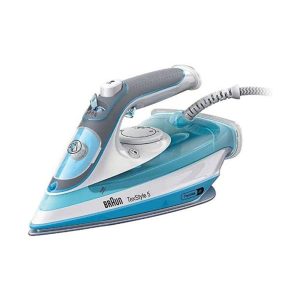 Braun TexStyle 5 Steam Iron With Free Glide 3D Super Ceramic Soleplate 2800 W 300ml - Blue