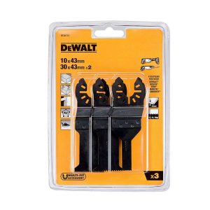 Dewalt Multi-Tool Oscillating Blade 43mm 3 Piece Set