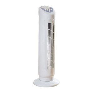 Daewoo 30Inch Tower Fan Portable Oscillating Air Cooling With 3 Speed Settings 800W – White