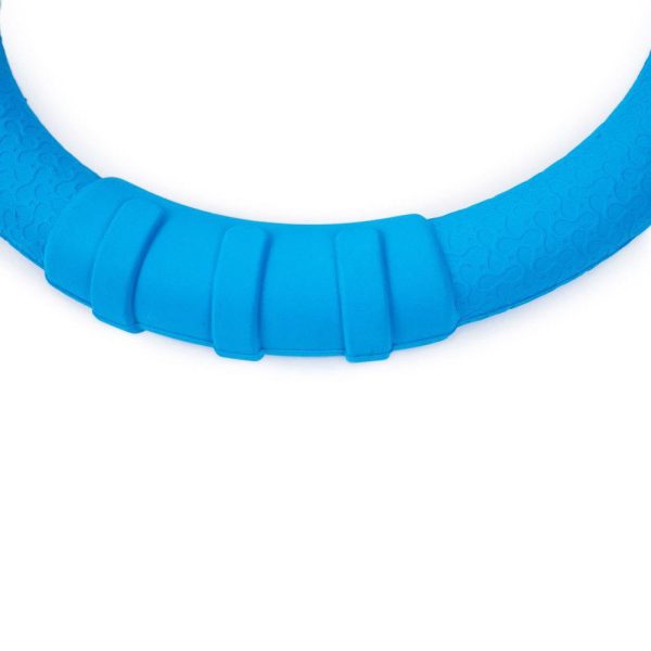 Petface Toys Rubber Ring Dog Toy Large - Blue - Image 2