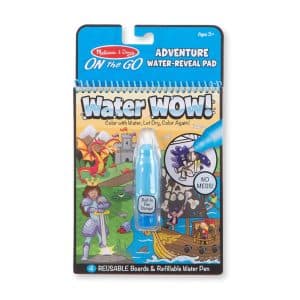 Melissa & Doug Water WOW! Adventure On The Go Travel Activity Water Reveal Pad – Multicolour