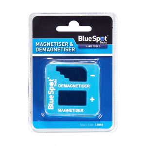 BlueSpot Magnetiser And Demagnetiser Screwdrivers Screws Nails Magnet Tool - Blue