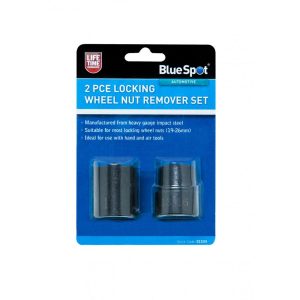 BlueSpot Locking Wheel Nut Remover Set 19-26mm – 2 Piece