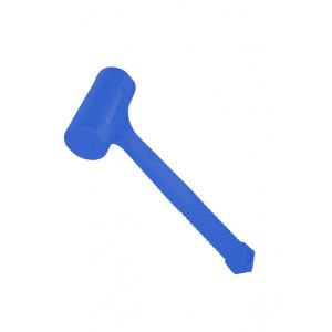 BlueSpot Dead Blow Hammer 720g (1.58lb) Textured Non-Slip Grip – Blue