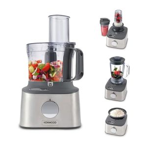 Kenwood MultiPro Compact+ 5-In-1 Food Processor With Weighing 800 W – Silver
