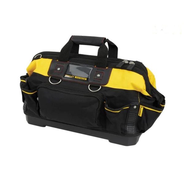 Stanley Fatmax 18 Inch Technician Tool Bag 46cm x 26cm x 10cm - Black/Yellow - Image 2