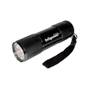 Infapower 9 Led Mini Pocket Ultra Bright Torch Aluminum – Black