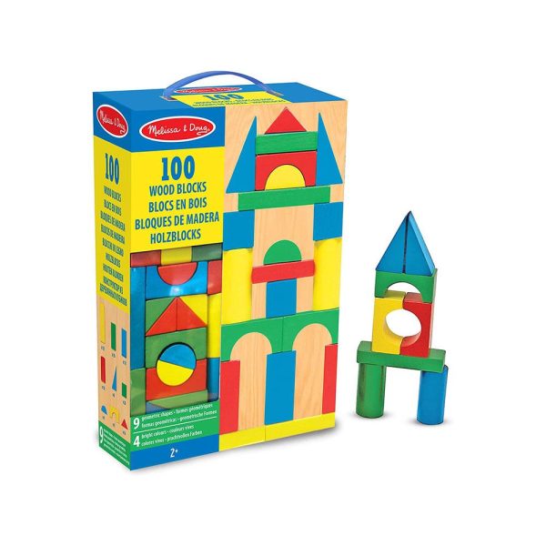 Wooden Building Blocks Set