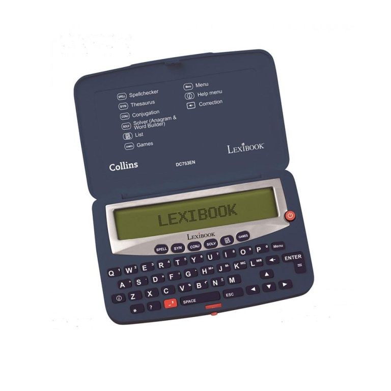 Lexibook Collins Electronic Spellchecker And Thesaurus Crossword ...