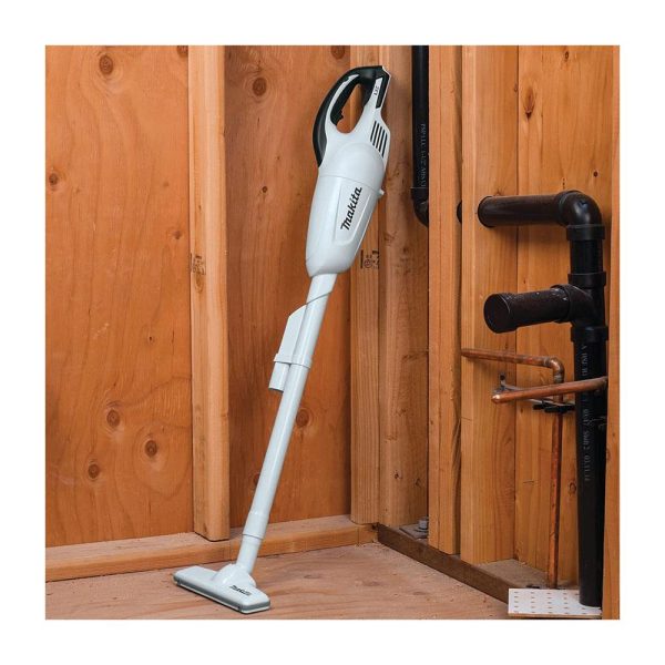 Makita 18V Li-ion LXT Cordless Vacuum Cleaner Bagless 0.65 Litres Capacity Bare Unit - White - Image 6