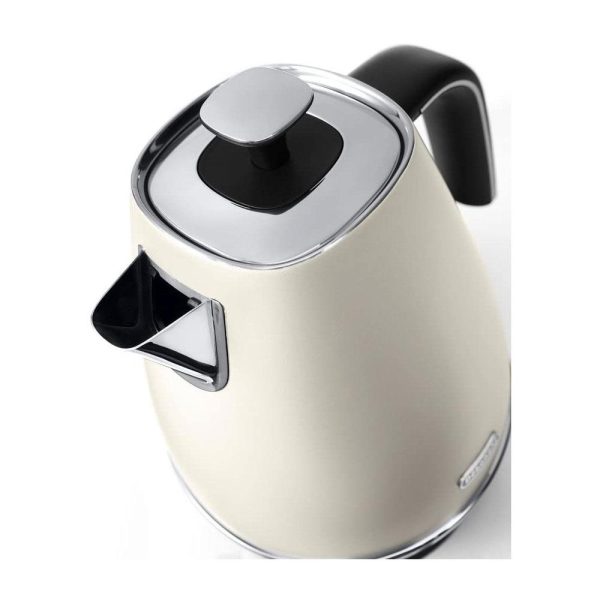 Delonghi Distinta Flair Electric Jug Kettles Stainless Steel Metallic Matt 3000W 1.7 Litre - White - Image 3