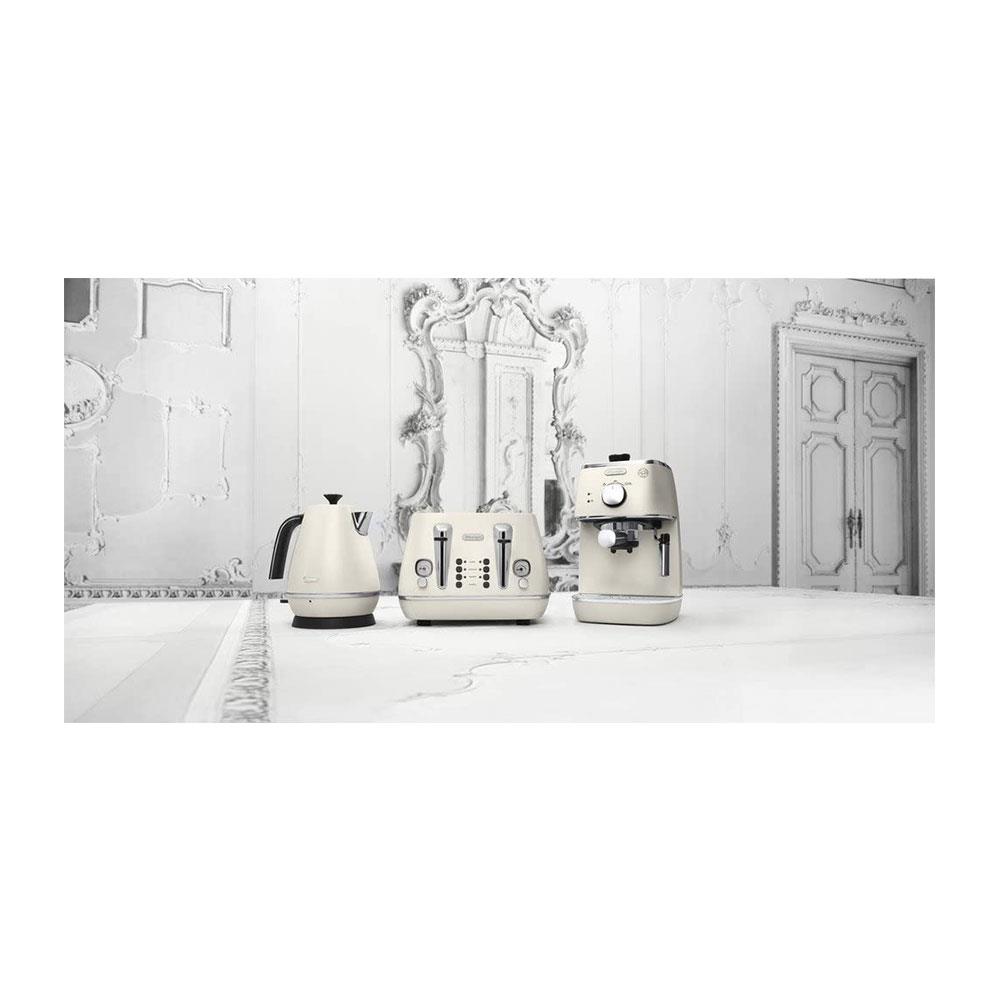 Delonghi distinta best sale kettle white