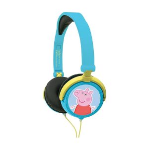 Lexibook Peppa Pig Foldable Stereo Headphones With Volume Limiter - Multicolour