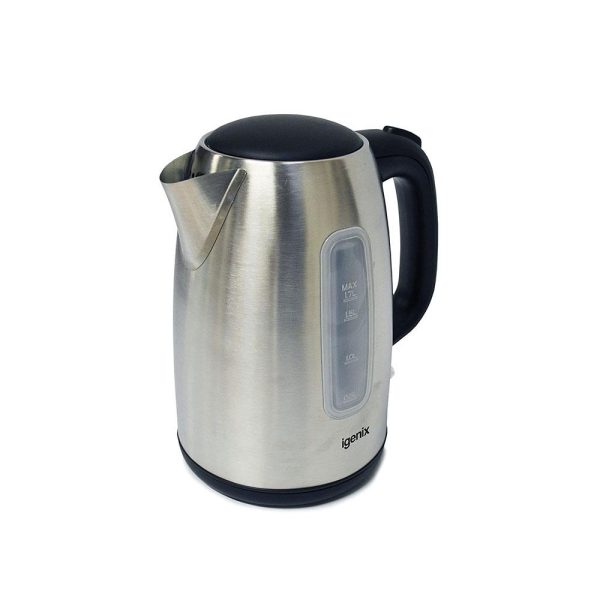 Igenix Cordless Electric Jug Kettle Stainless Steel 2200W 1.7 Litre - Silver - Image 5